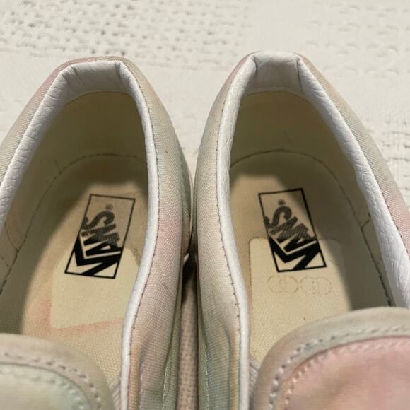 Vans 7 juniors casual slip on sneaker rainbow ombre multi color 2590 - Picture 7 of 12